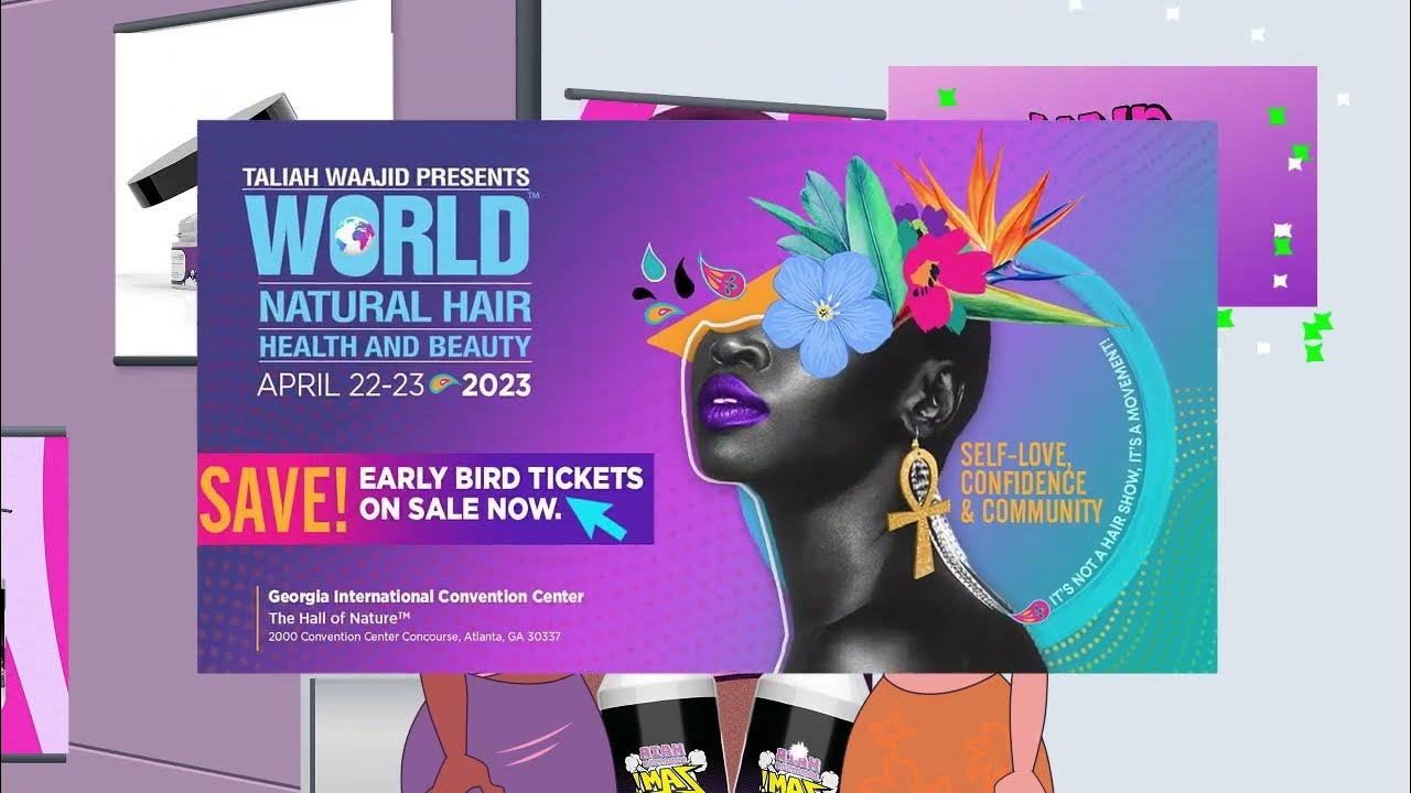 World Natural Hair Show 2023 HairNimation YouTube