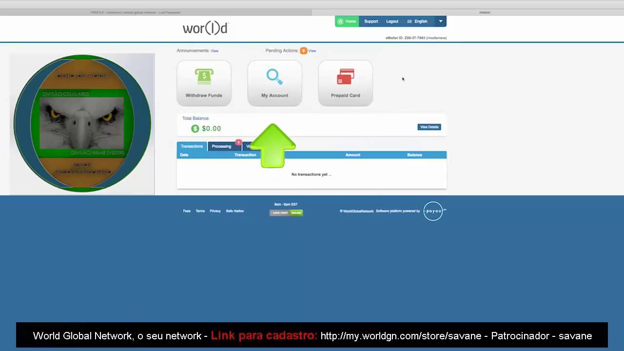 wor( | )d - Como Carregar Documentos no iPayout