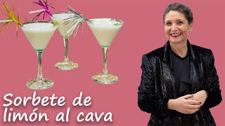 Sorbete De Limón Al Cava, Receta En 5 Minutos Para Nochevieja Muy Refrescante Y Digestivo