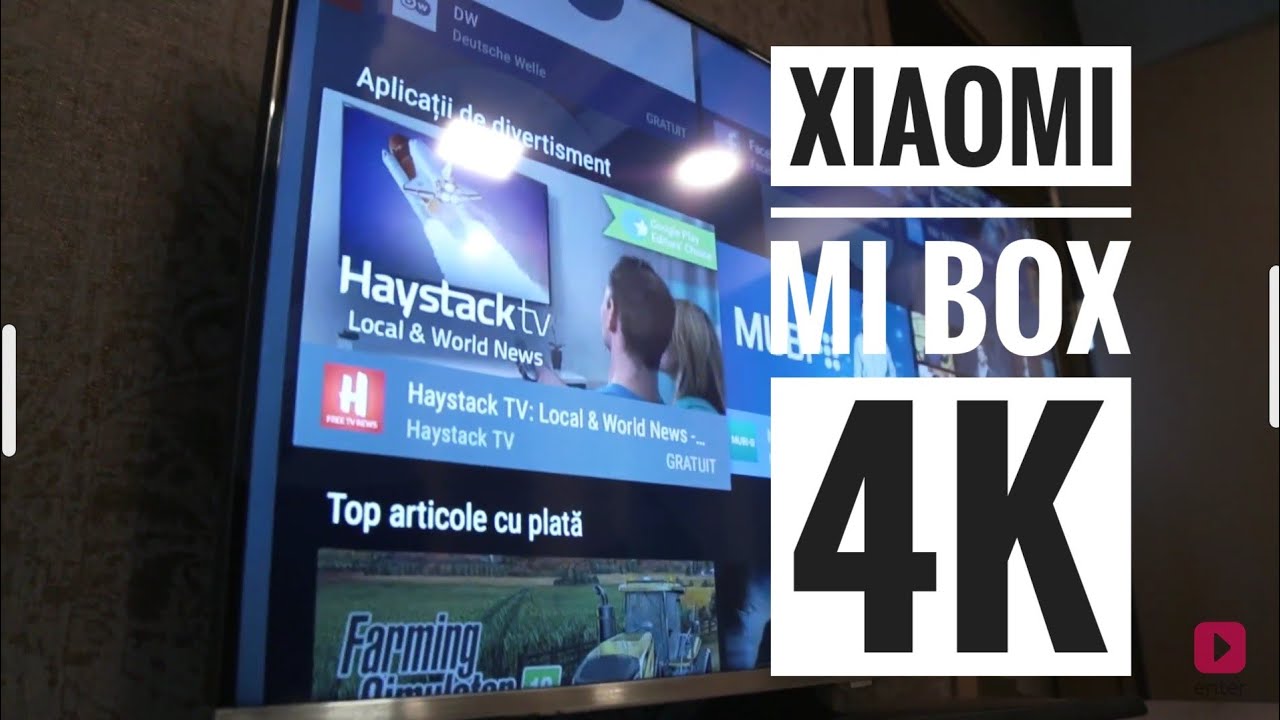 Update  Xiaomi MI Box 📺 4k, un adevărat Android TV 🇷🇴
