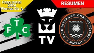 Trebol FC (1) - (1) Inter de Montevideo | Resumen