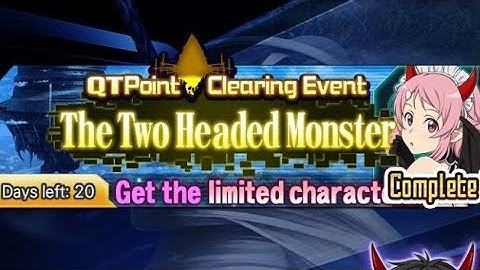 SAO MD : QTPoint The Two Headed Monster (Floor 11-25) Gain All Reward