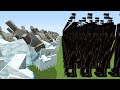 KAR CANAVARI ORDUSU VS SİREN KAFA ORDUSU 😱 - Minecraft