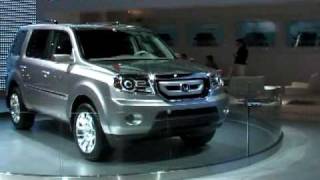 2009 Honda Pilot Prototype  2008 Detroit Auto Show  Edmundscom