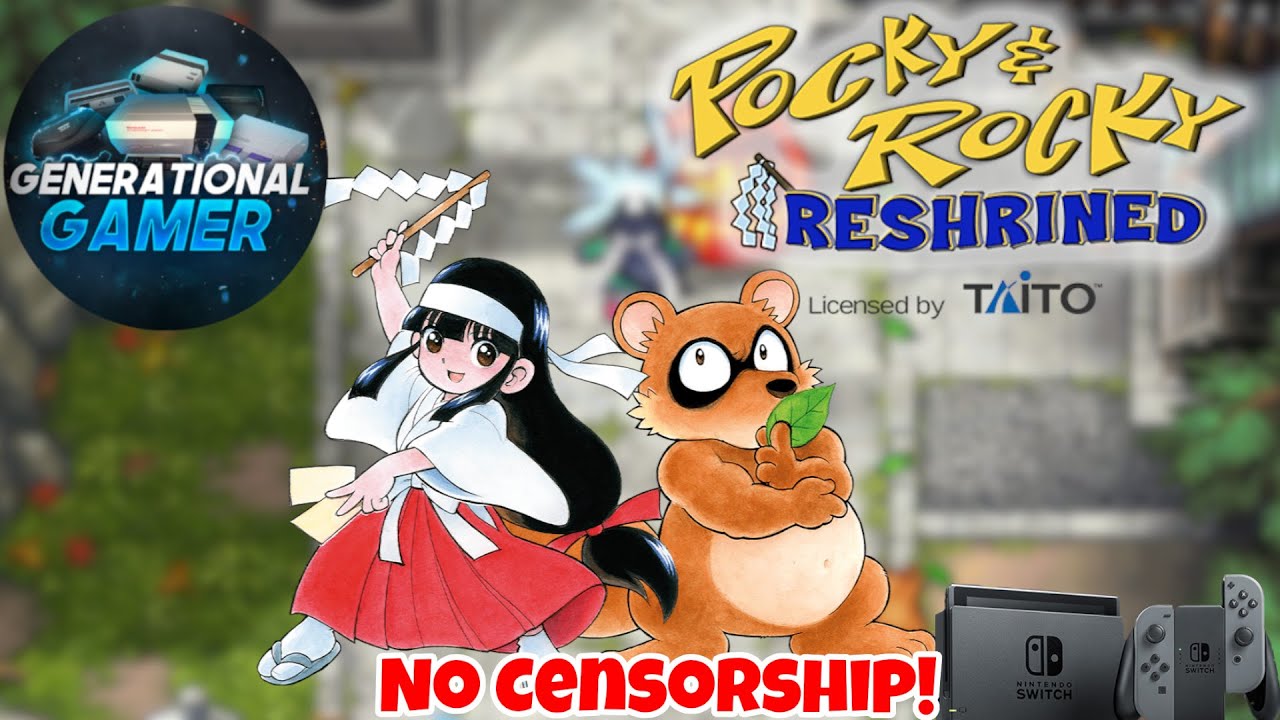 Pocky & Rocky: Reshrined for Nintendo Switch (Japanese Version