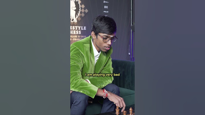 ট্র্যাশ টকিং ইন্ডিয়ান দাবা প্রডিজি প্রাগ
