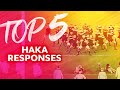 HAKA REACTIONS 😲 Top Five Responses to the Haka in Rugby