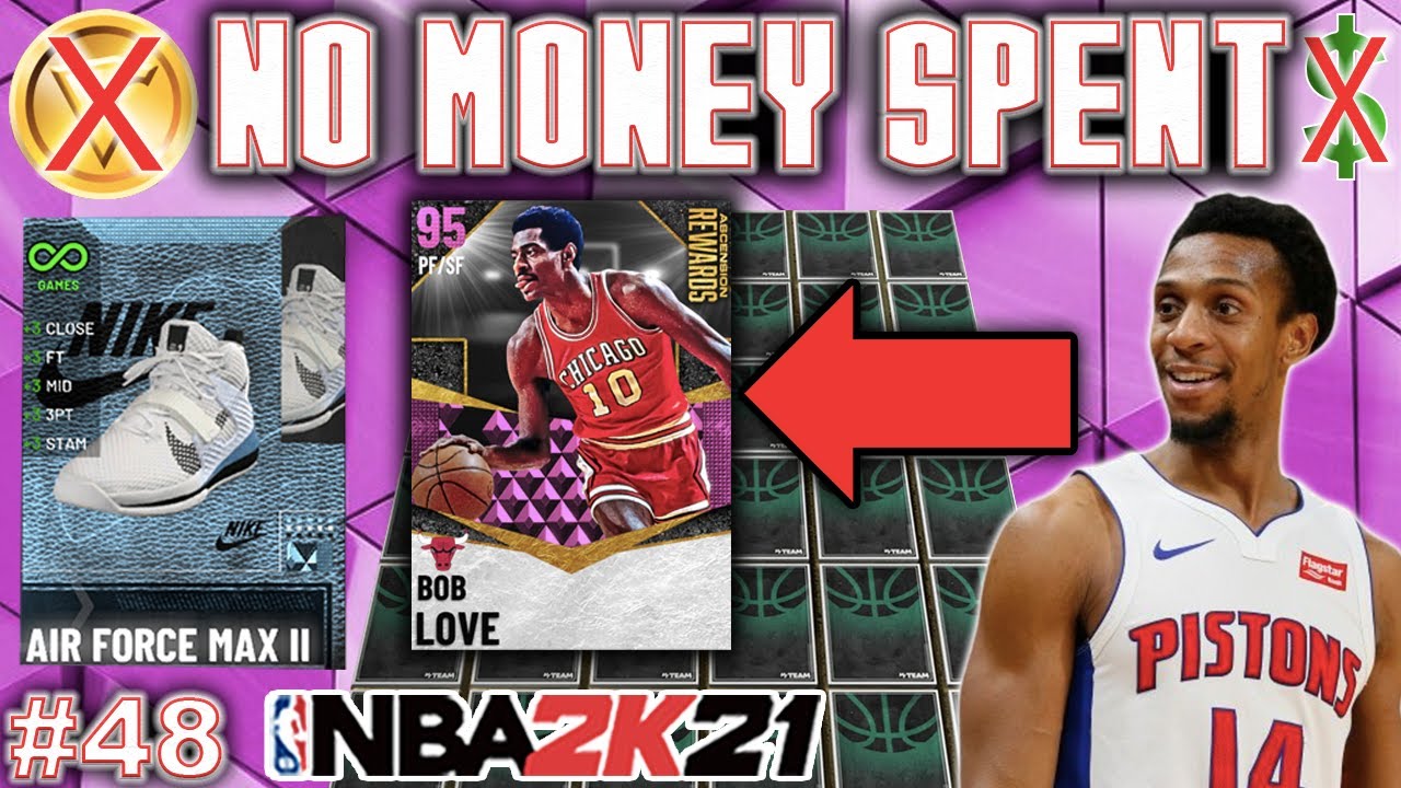 NO MONEY SPENT SERIES #48 - LEVEL 19 ASCENSION BOARD! OMG... BEST LUCK  EVER! NBA 2K21 MyTEAM - YouTube