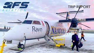 Ravn Alaska - Dash 8 100 - Fairbanks (FAI) to Anchorage (ANC) | TRIP REPORT