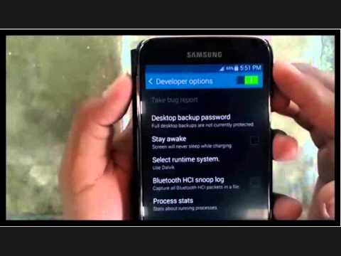 Samsung Galaxy S5 : How to Keep Screen On (Android Phone)