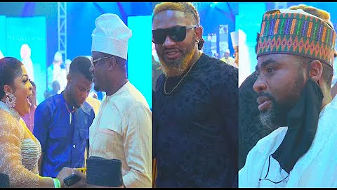 Uti,Ibrahim Shatta, Muyiwa Ademola, Foluke Daramola, Denrele, Desmond Elliot At Fathia Balogun Party