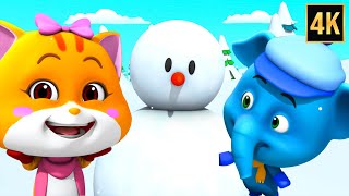 Mau Membangun Boneka Salju + Lebih Banyak Kartun Komedi Lucu untuk Anak-anak screenshot 1