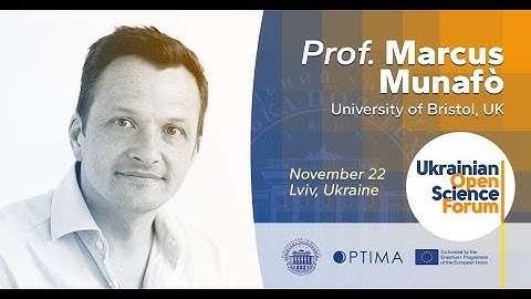 Prof. Marcus Munafò. Fostering Сollaborative Approaches Through National Reproducibility Networks