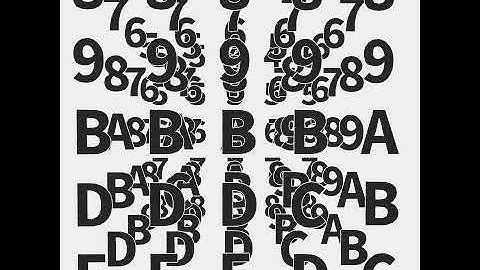 Noise x Font. Draw by openFrameworks