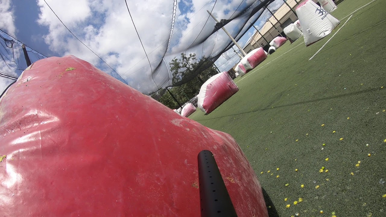 Extreme Rage Paintball field speedball game 1 YouTube