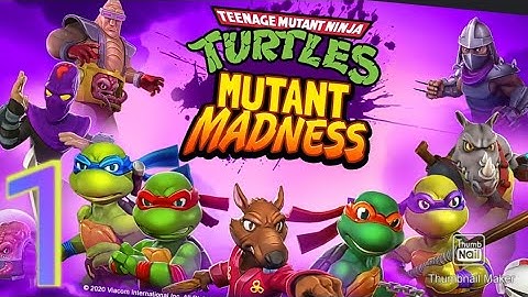TMNT : Mutant Madness - Gameplay Walkthrough Part 1