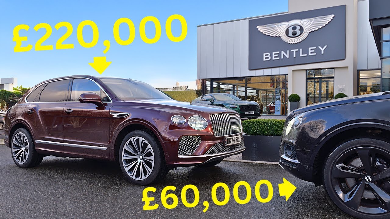 НОВЫЙ Bentley Bentayga 2025 года против Bentayga 2016 года