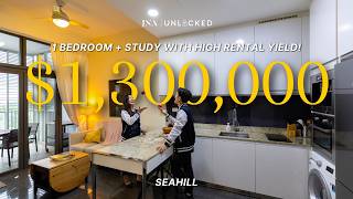 SeaHill (West Coast) | 1 Bedroom + Study 786sqft | With a ~4.6% Rental Yield?! Tenant-Ready! Profile