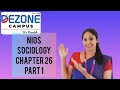 NIOS CHAPTER 26 SOCIOLOGY PART 1