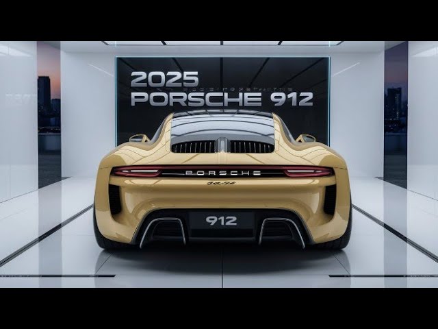 First Look: 2025 Porsche 912: The Future of Classic Cars