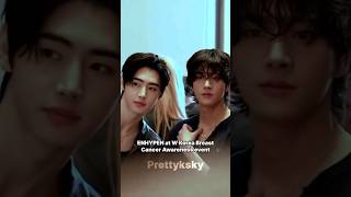 Enhypen At W Korea Breast Cancer Awareness Event