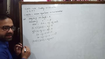 Exercise 3.5 linear equations in two variables.word problems