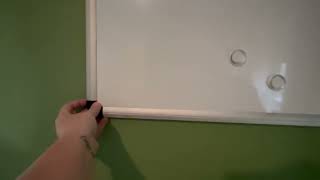 Review of Magnetic Whiteboard Dry Erase Board/Cork Board #homeoffie