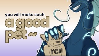 [Furry ASMR] Dragon Saves you and makes you his Pet [RP / 3Dio]