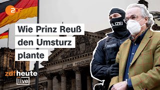 Reichsbürger-Prozess: Gefährliche Terrorgruppe oder harmlose Verschwörungsgläubige? | ZDFheute live