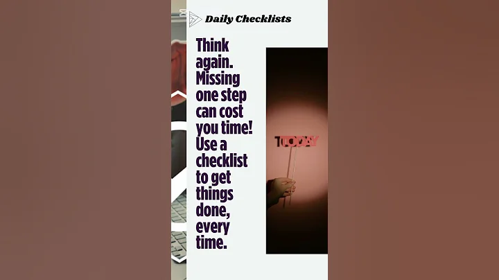 Master Your Day with Daily Checklists – The Secret to Success! 📜✏️📝