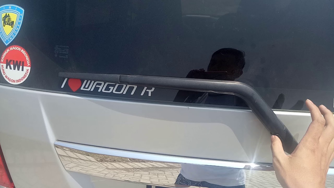 suzuki karimun || modifikasi wiper belakang || #karimun #modifikasi