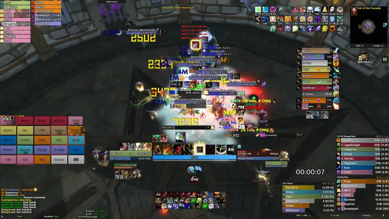 Heroic Faction Champions TOGC 25 (Hunter PoV) Zero Percentile