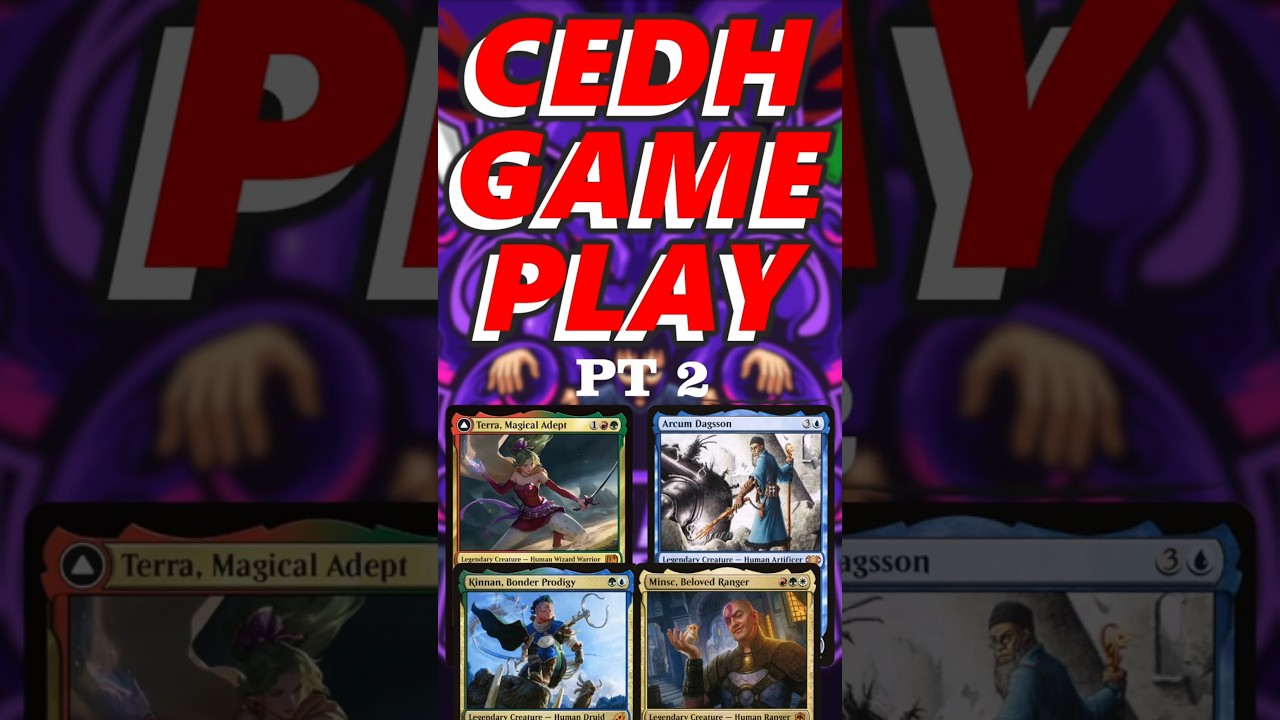 Четвертьфинал Royal Rumble!!! Часть 2 - Геймплей CEDH - Киннан против Терры против Аркума против ...