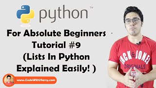 Python Lists And List Functions | Python Tutorials For Absolute Beginners In Hindi #9