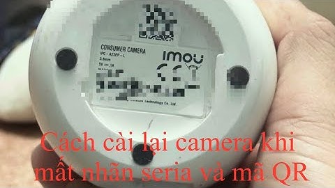 Làm cách này để cài đặt lại camera wifi imou khi bị mất mã QR mà không có cổng lan | thành công 100%