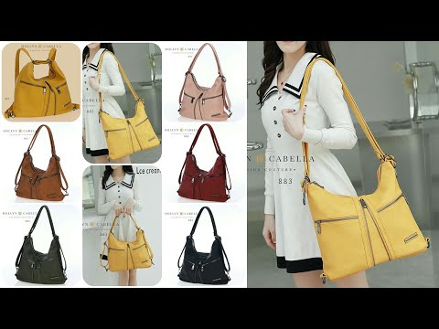 EMO 3175 MODEL TAS WANITA TERBARU 2020 DAN HARGANYA 3175 TAS MODEL HOBO TREND KEKINIAN REVIEW .... 