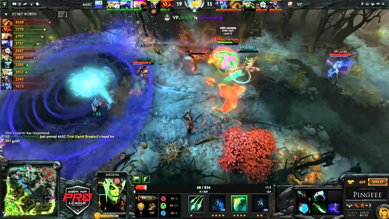 joinDOTA MLG Pro League   4ASC vs VP G2