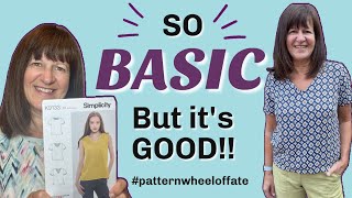 Simplicity 9133 - Basic, Simple & Good! #patternwheeloffate