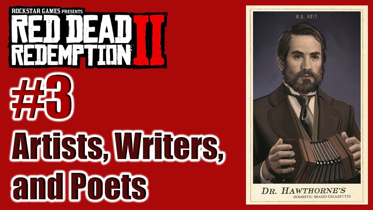 RDR2 - Artists, Writers and Poets – 03 W.G. Hoyt - Cigarette Card – Türkçe – Tayperyum