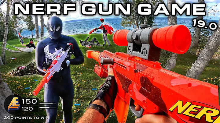 NERF GUN GAME 19.0 | Nerf First Person Shooter!