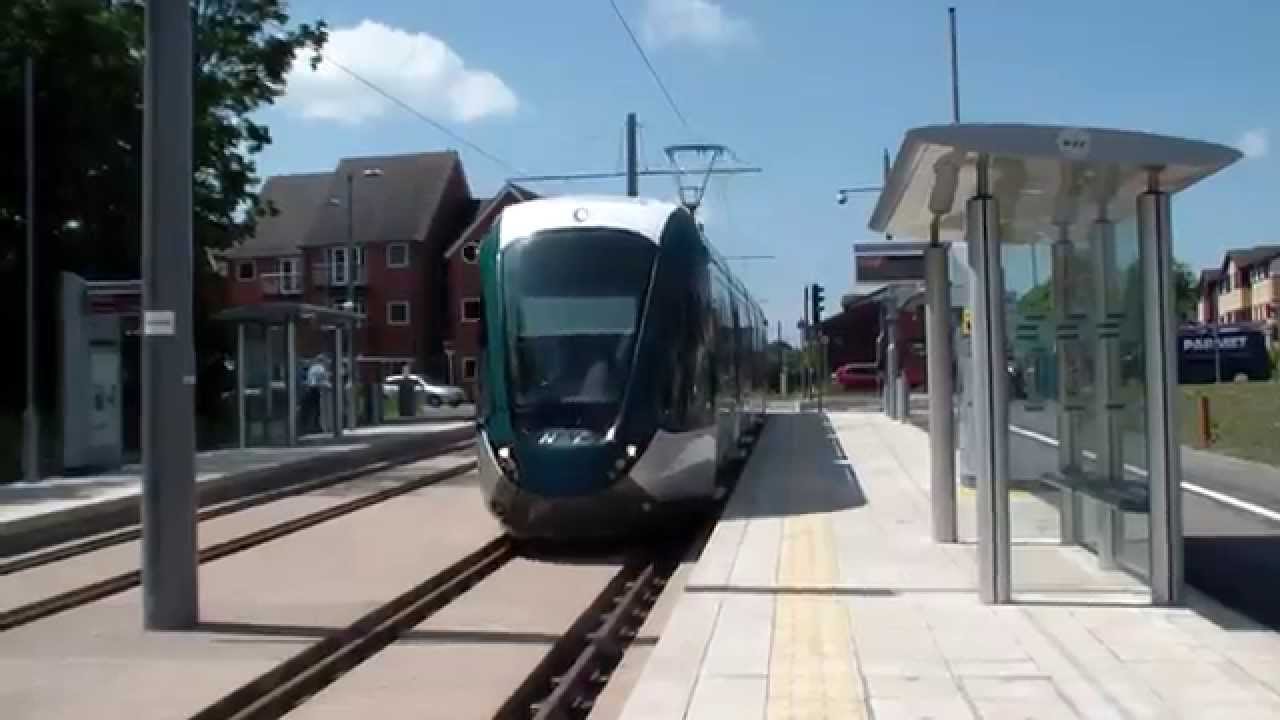 Nottingham Trams Testing Times Bramcote Lane YouTube