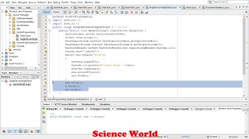 Socket Programming Single Server Single Client Program | In Java Tutorial