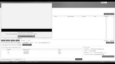super fast whatsapp filter that filters age, gender, status and generates numbers etc.