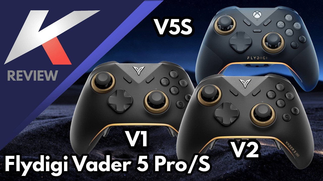 Flydigi Vader 5 Pro / S - All models compared! - YouTube