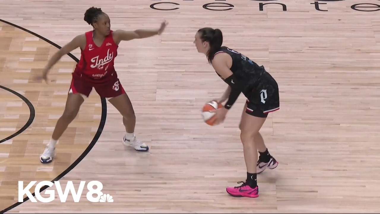 Indiana Fever’s Caitlin Clark returns to Fire Pit for Moda Center rematch, but Fire gets quenched