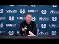 Jerrod Calhoun Postgame Press Conference - Utah State 96, San Jose State 78 - 1/3/26