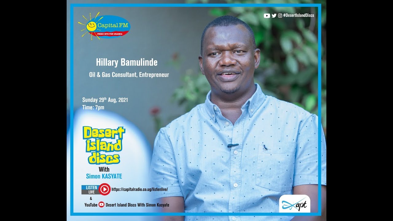 Hillary Bamulinde shares his life story on Desert Island Discs with Simon Kasyate