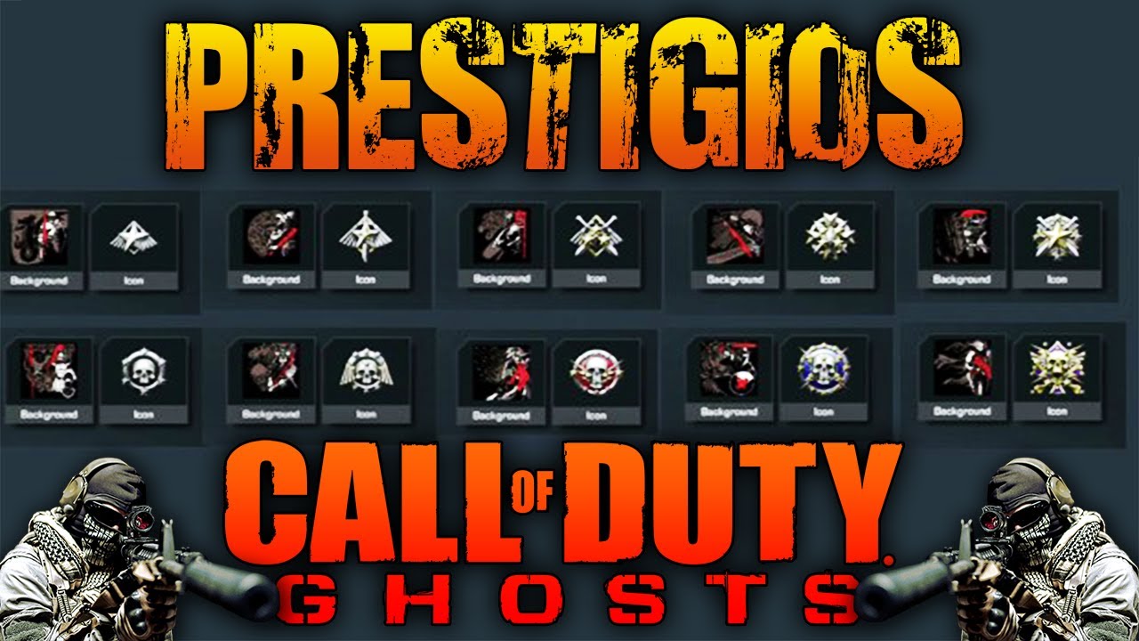 Todos Los Prestigios De Call Of Duty Ghosts 100 Confirmados Sorteo Dudas Etc Thegrefg Youtube