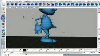 Autodesk Maya 3D Software Tutorial : How to Use Key Frame for Movement: Part 4