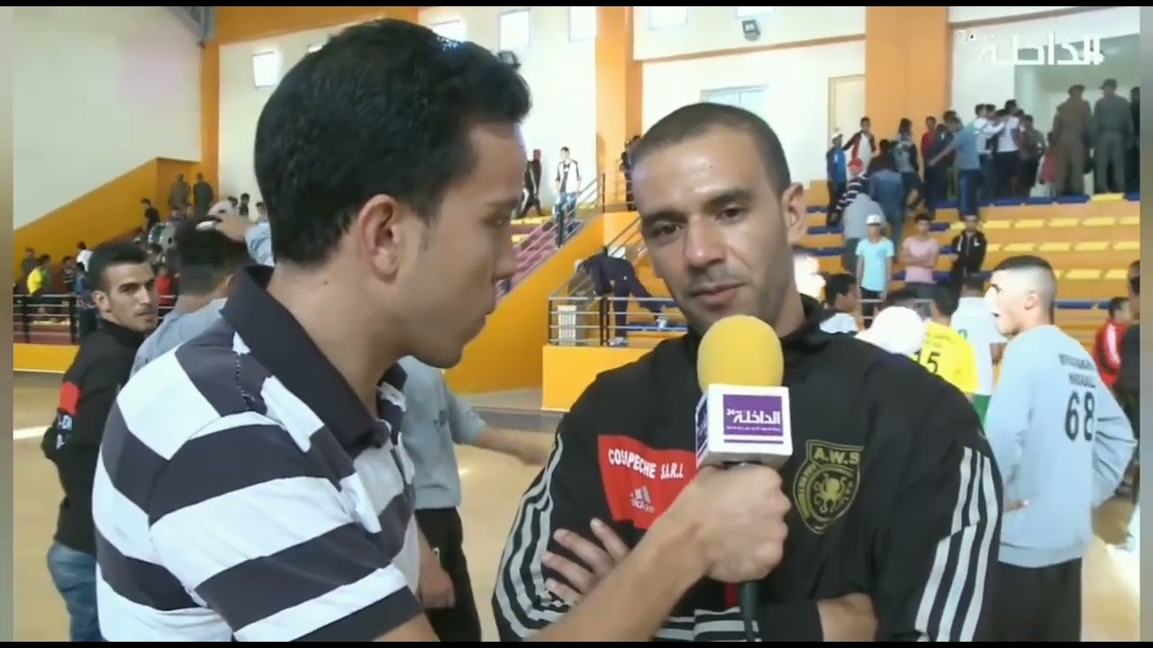 Quelques interviews presse de l'entraîneur national de handball Samir chibane